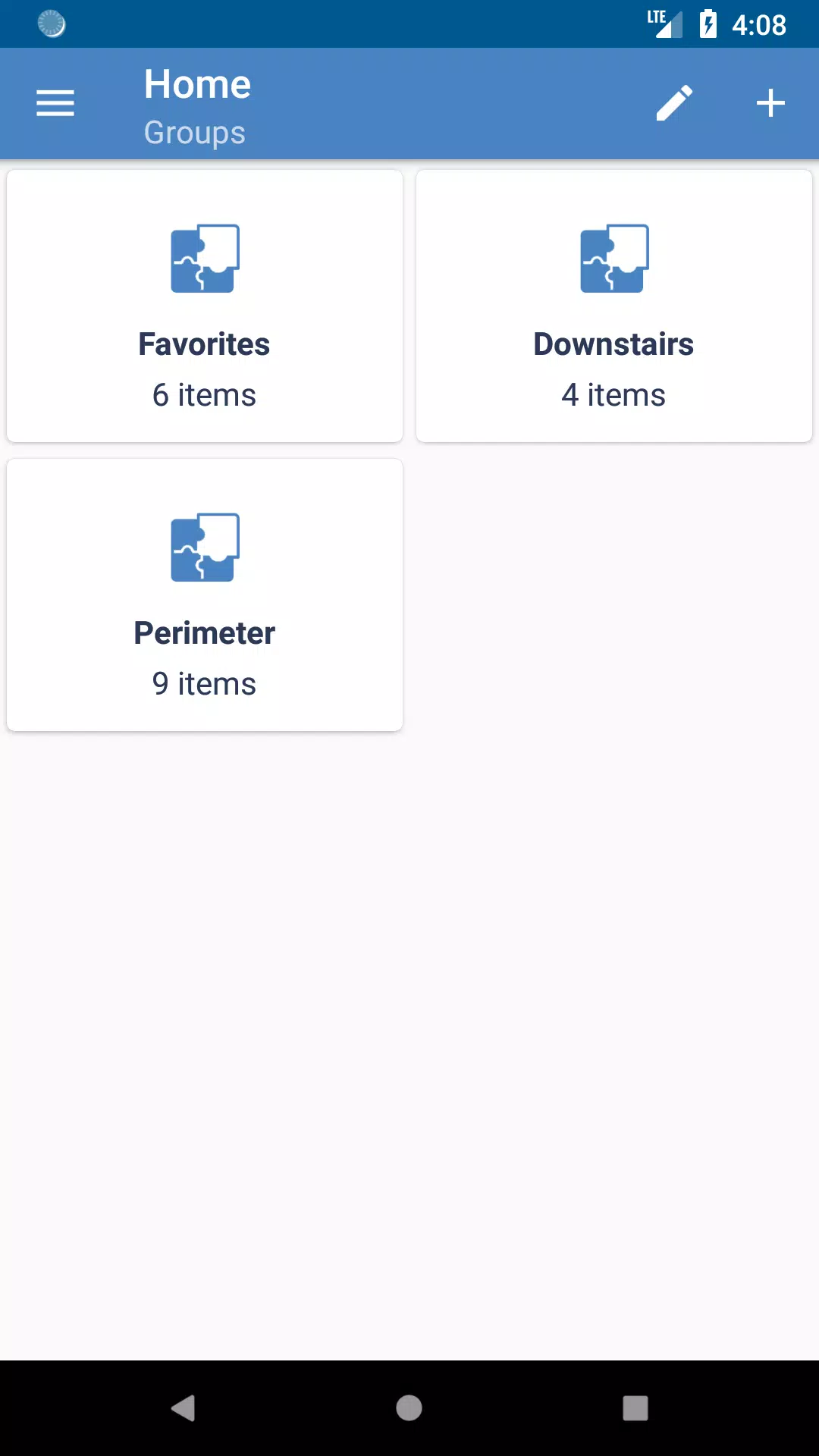 Alula Security Screenshots