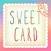 おしゃれ 年賀状 2020 SWEET CARD
