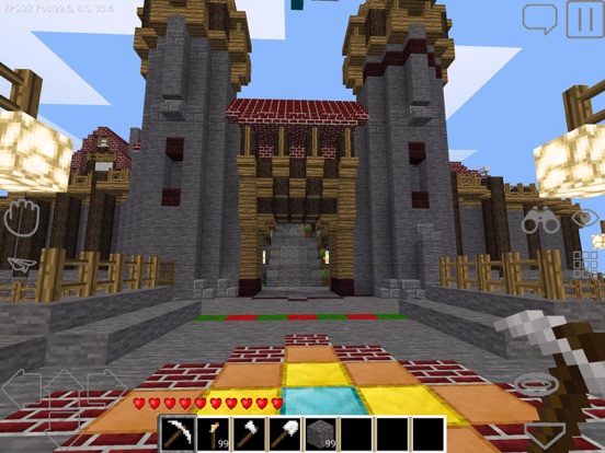 FreeCraft Survival Pocket Edition iPad 應用截圖