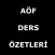 Aöf Ders Özetleri
