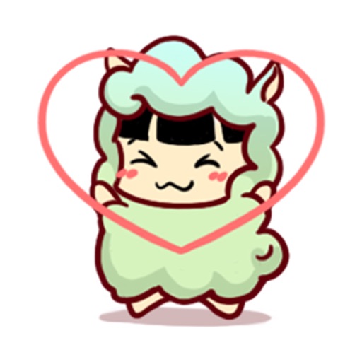 Fuwa Alpaca Stickers Fuwa Alpaca Stickers