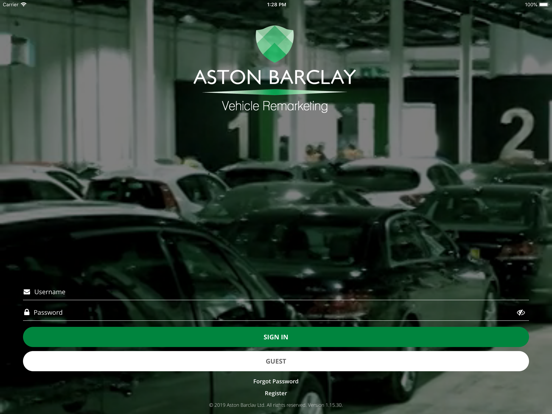 Aston Barclay Trade Auction iPad Screenshots