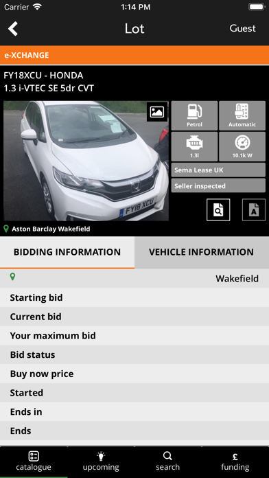 Aston Barclay Trade Auction Screenshots