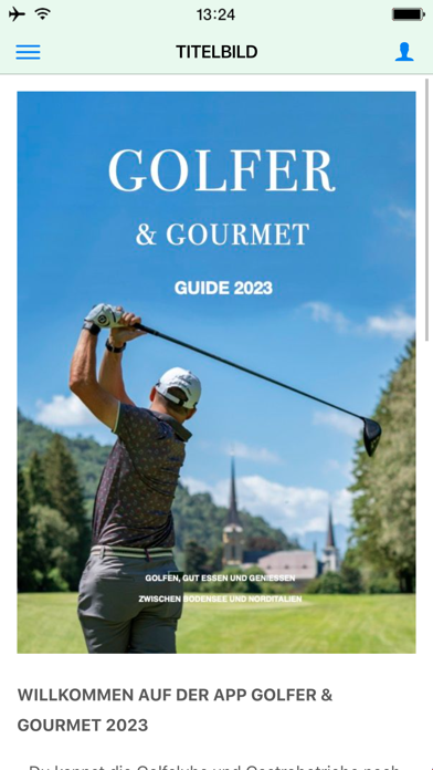 Tangkapan skrin GOLFER & GOURMET