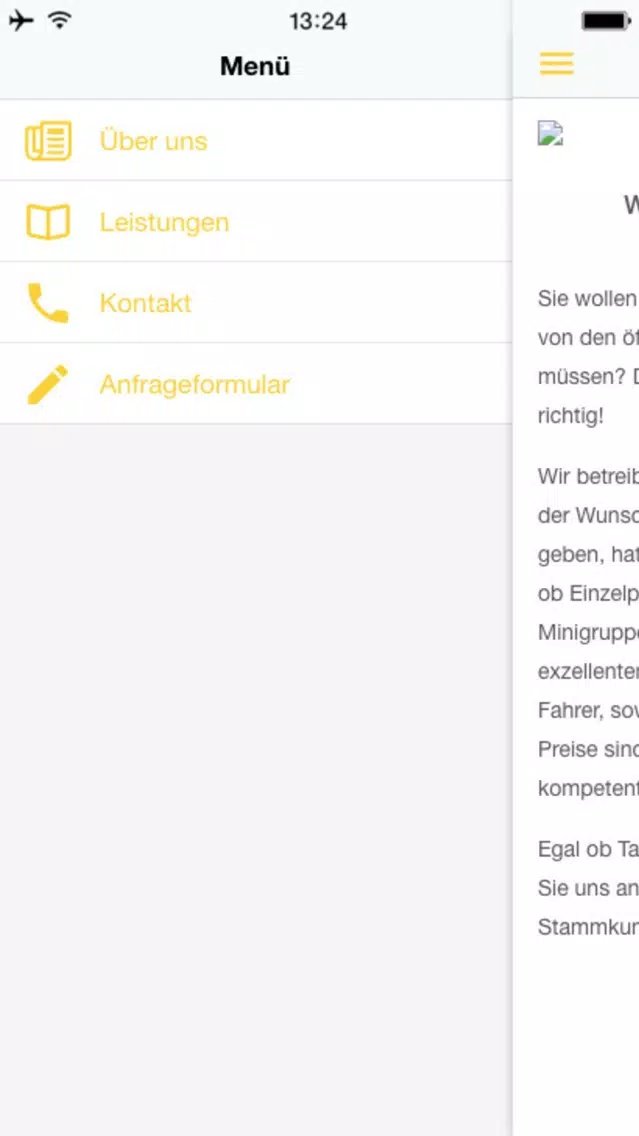 WITTEN Taxi EXPRESS Screenshots