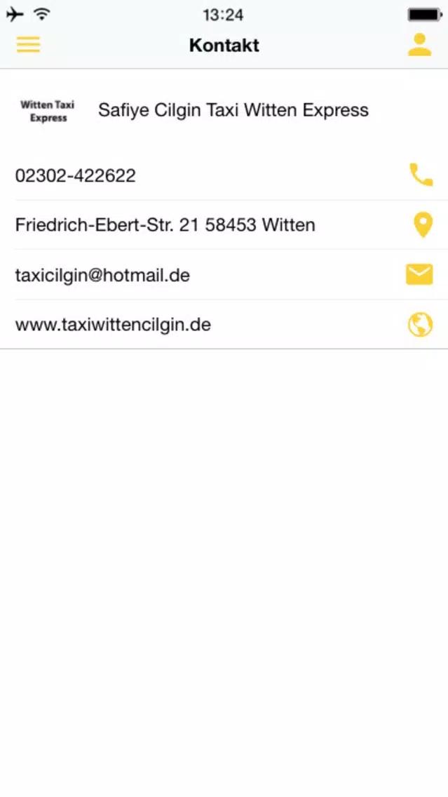 WITTEN Taxi EXPRESS Screenshots