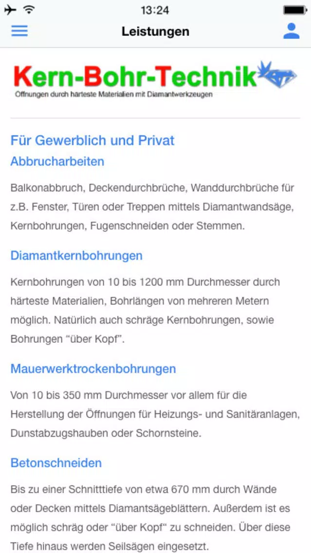 Kern-Bohr-Technik Lübeck Screenshots