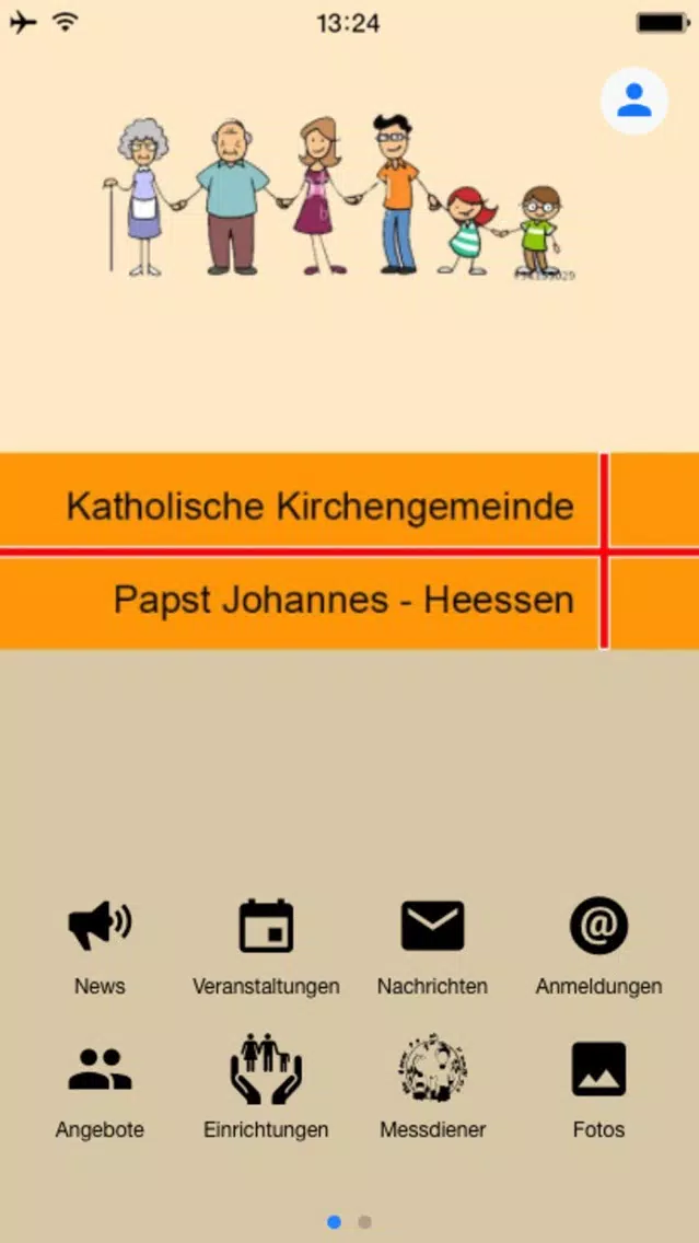 Pfarrei Papst Johannes - KKPJ Screenshots