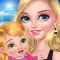 Babysitter & Baby's Beach Day: Paradise Island