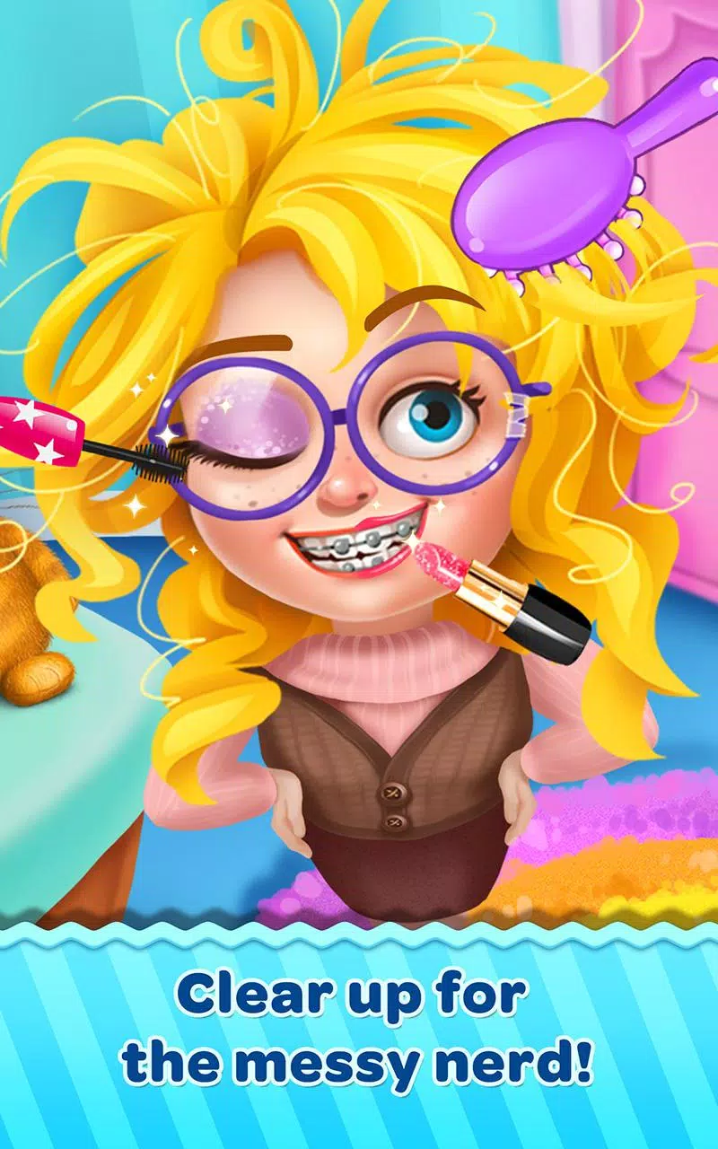 Nerdy Girl Make Up Salon Screenshots