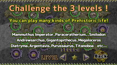 Prehistoric life Puzzle Screenshots