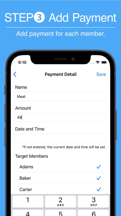 groupay - Adjust Split Bill Screenshots