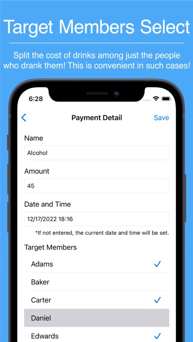 groupay - Adjust Split Bill Screenshots