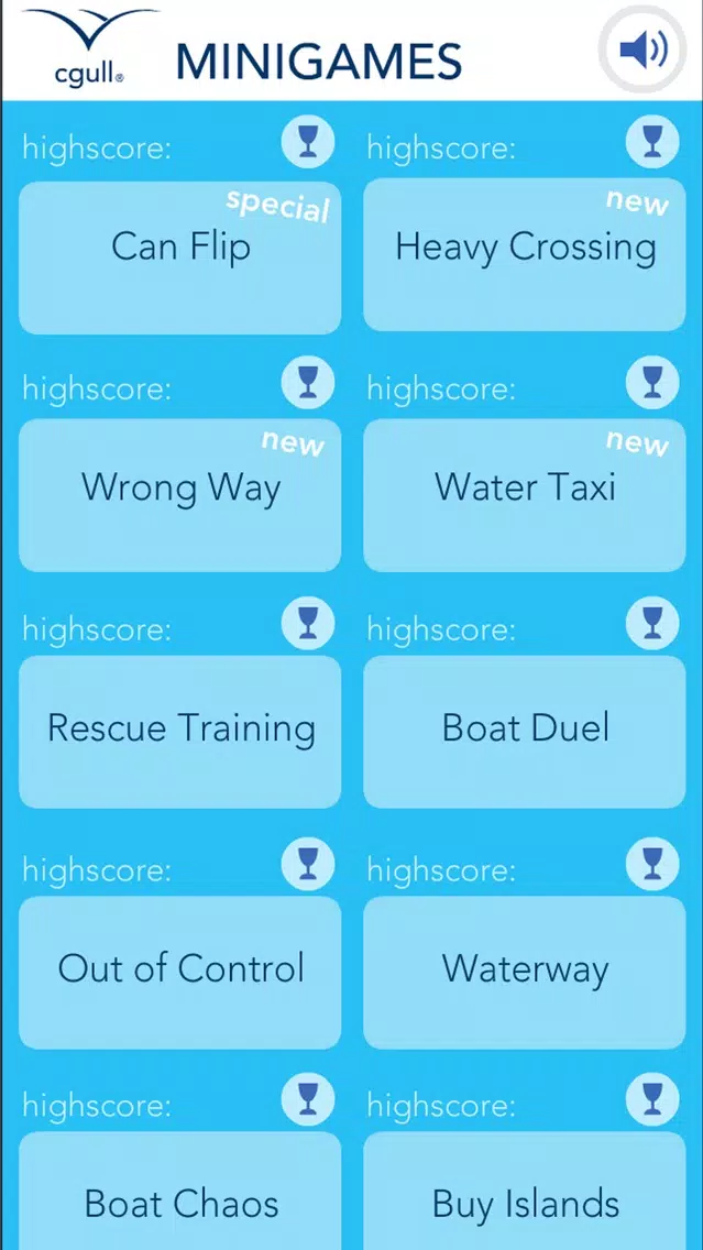 Captures d'écran de cgull Minigames - Motorboat - Can Flip 2k16