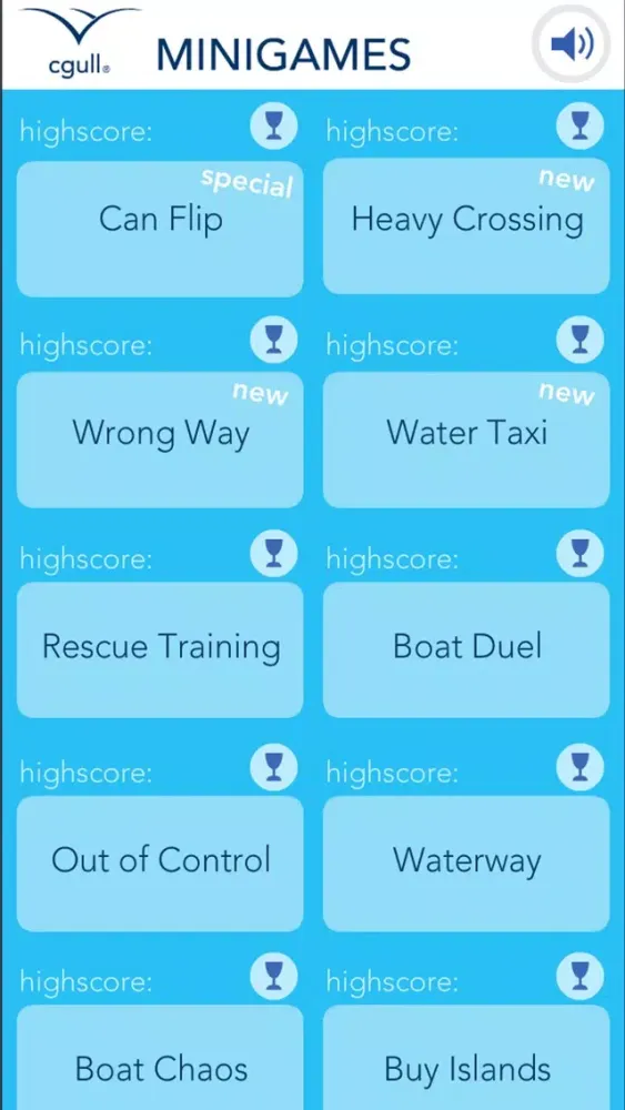 cgull Minigames - Motorboat - Can Flip 2k16 スクリーンショット
