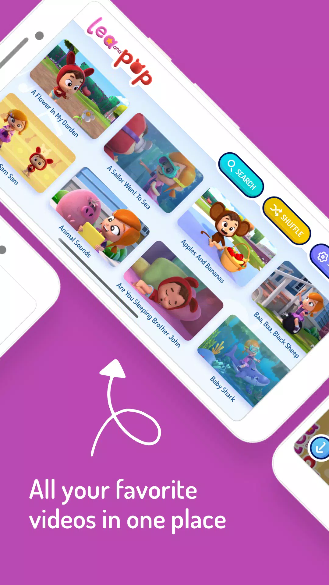 Lea & Pop - Baby songs cartoon Screenshots