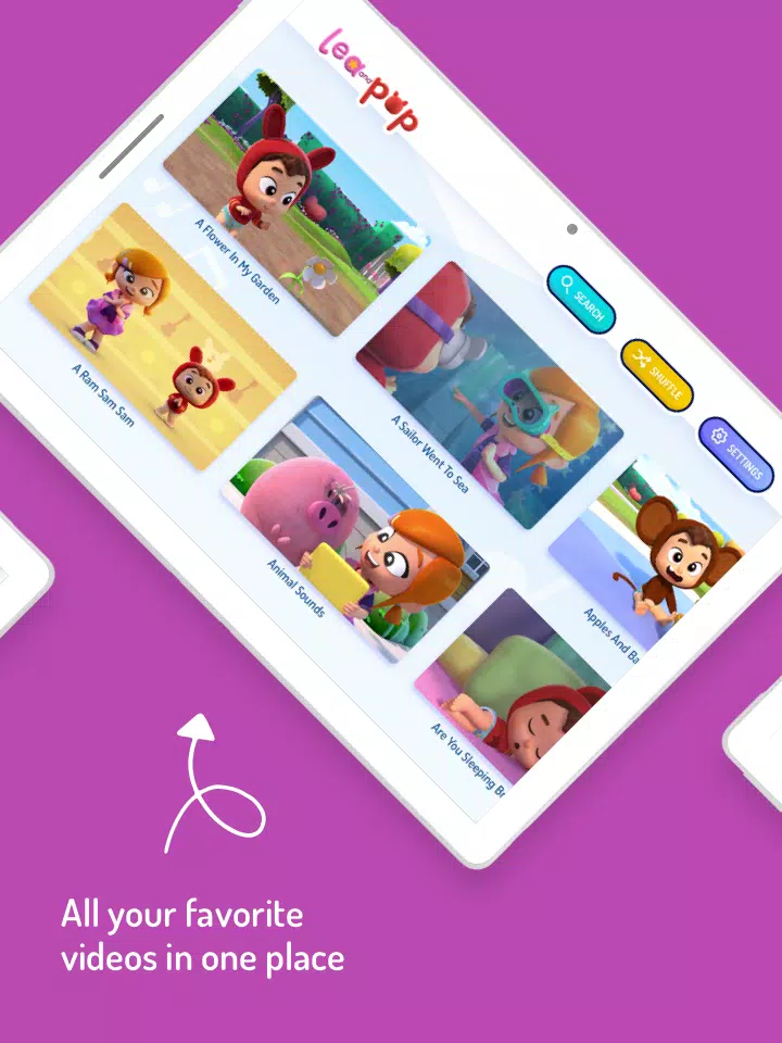 Lea & Pop - Baby songs cartoon Screenshots