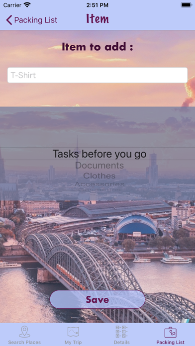 RoadTrip App Screenshots