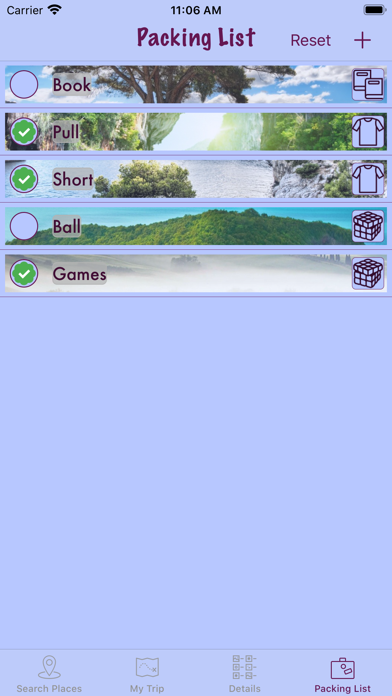 RoadTrip App Screenshots