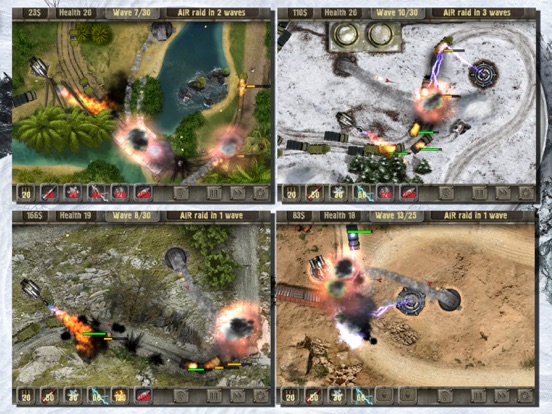 Defense Zone HD iPad  스크린샷
