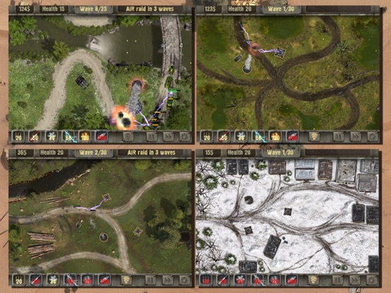 Defense Zone HD iPad  스크린샷