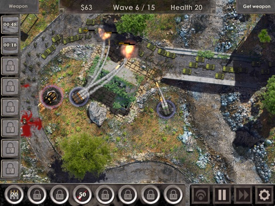 Captures d'écran de Defense Zone 3 HD iPad 