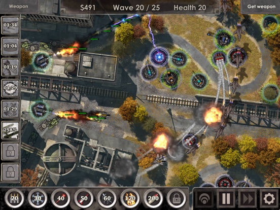 Captures d'écran de Defense Zone 3 HD iPad 