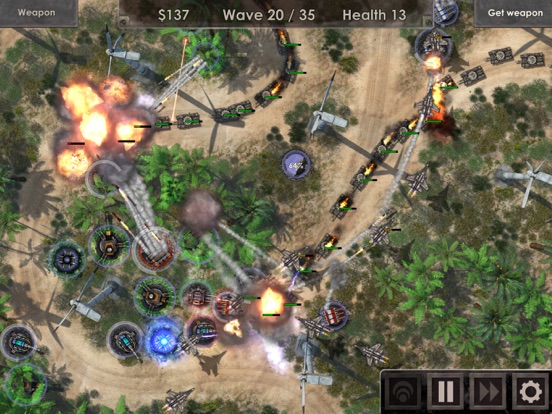 Captures d'écran de Defense Zone 3 HD iPad 