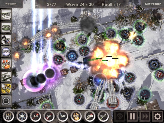 Captures d'écran de Defense Zone 3 HD iPad 