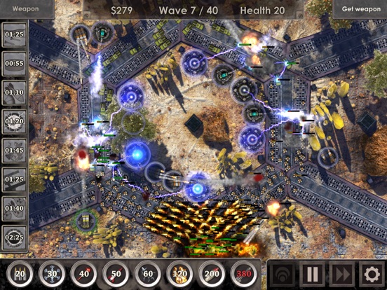 Captures d'écran de Defense Zone 3 HD iPad 