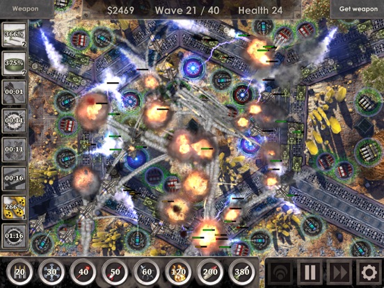 Captures d'écran de Defense Zone 3 HD iPad 