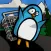 Penguin in a Shopping Cart