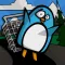 Penguin in a Shopping Cart