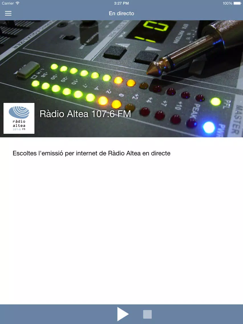 Ràdio Altea iPad Screenshots