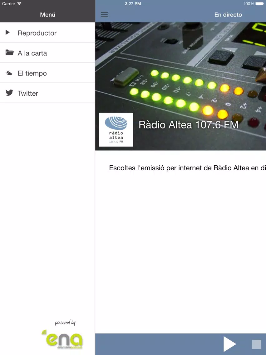 Ràdio Altea iPad Screenshots