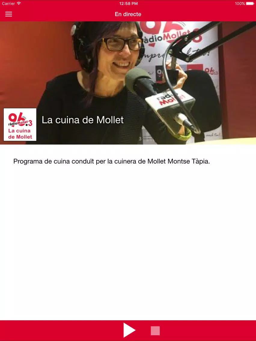 Ràdio Mollet iPad Screenshots