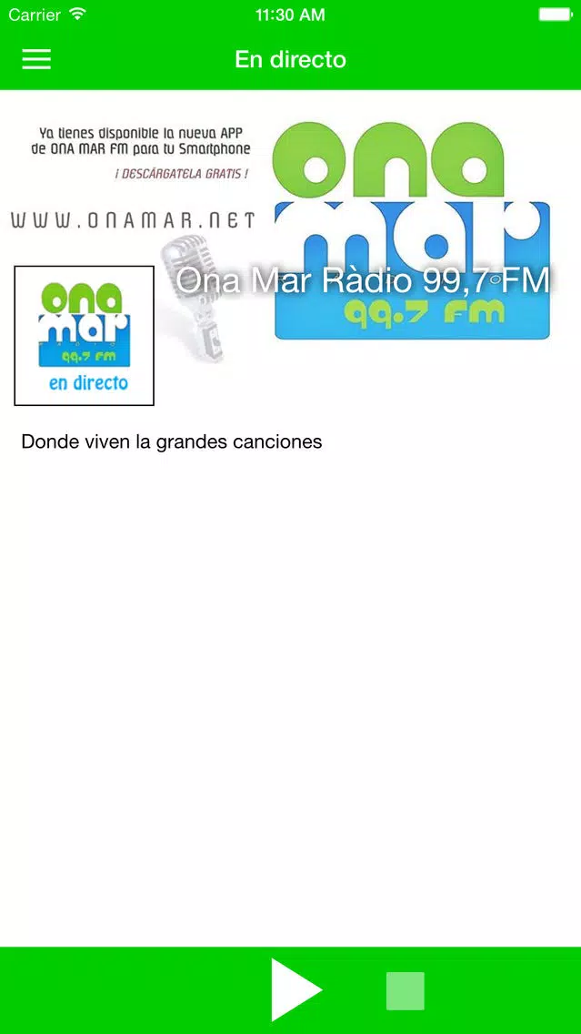 Rádio Ona Mar Screenshots
