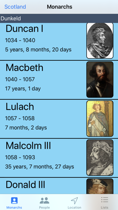 Royal Family Tree Screenshots