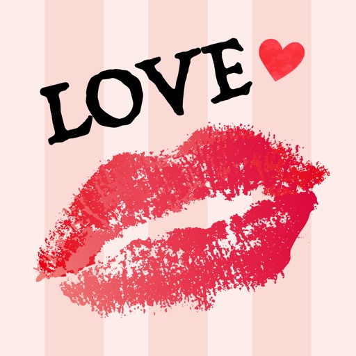 Kiss & Heart Stickers