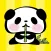 Pandaaa!!! Animated Stickers