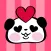 Pandaaa!!! Love Stickers