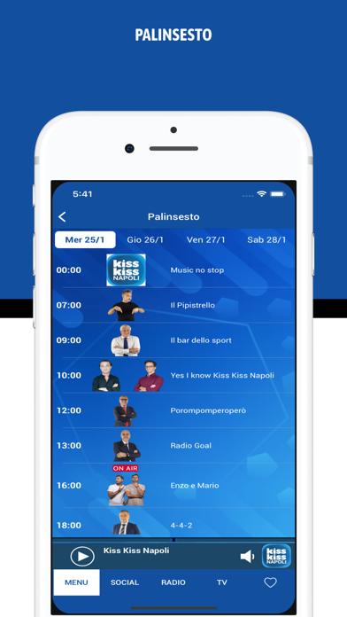 Radio Kiss Kiss Napoli 2.0 Screenshots