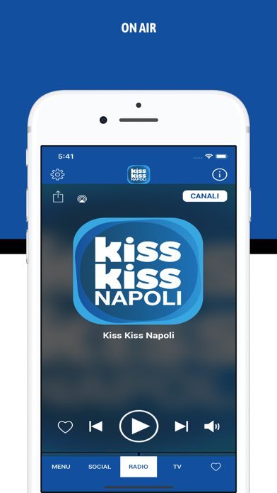 Radio Kiss Kiss Napoli 2.0 Screenshots