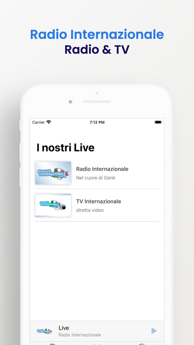 Radio Internazionale Screenshots