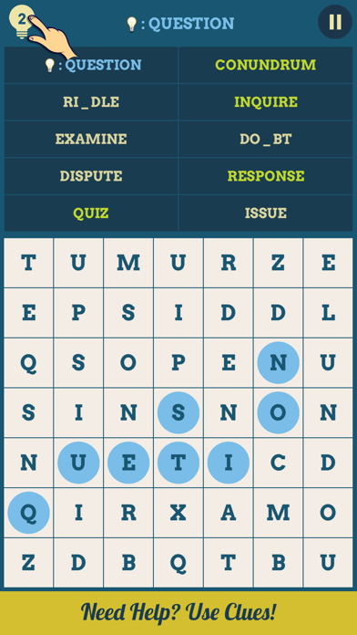 Cross Word Puzzles : Riddles Screenshots