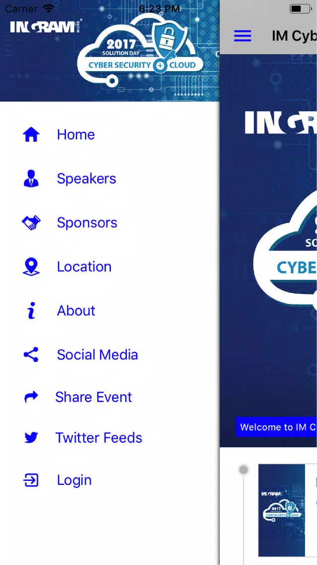 IM Cyber Security + Cloud 2017 Screenshots