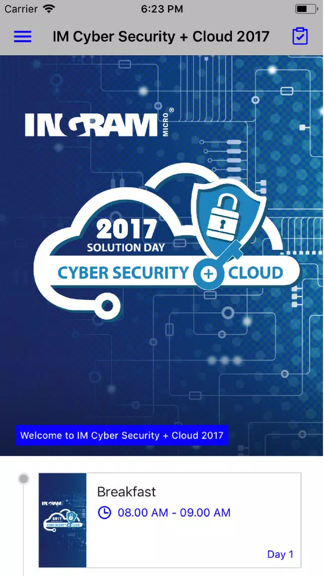 IM Cyber Security + Cloud 2017 Screenshots