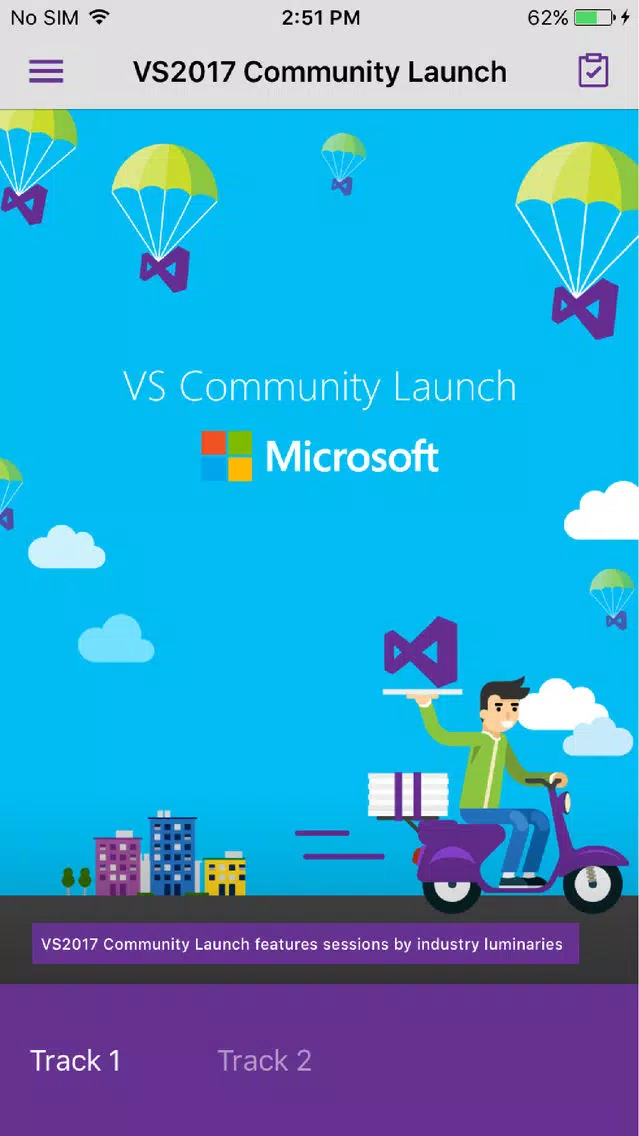 VS2017 Community Launch Screenshots