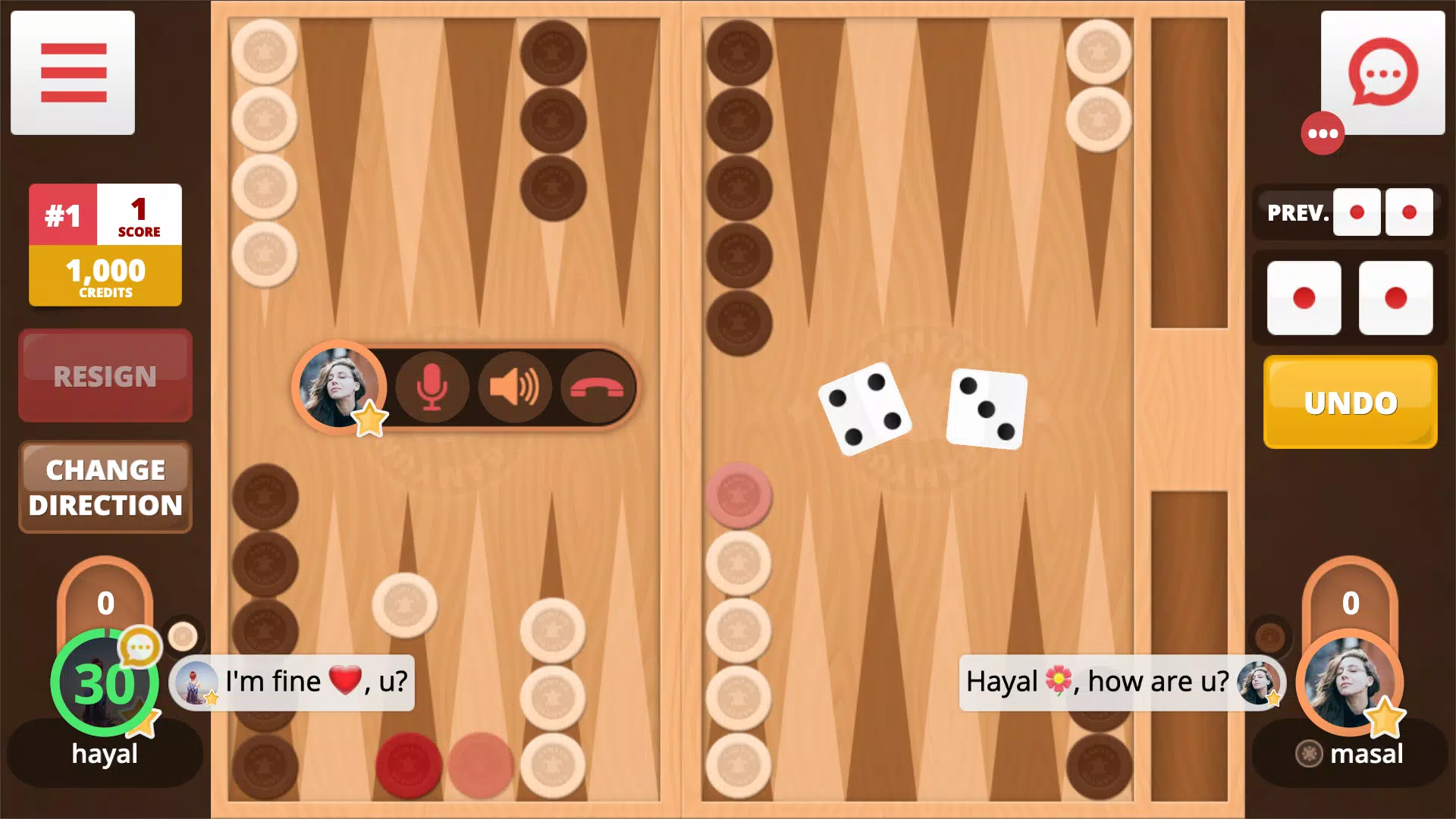 Backgammon Online Screenshots