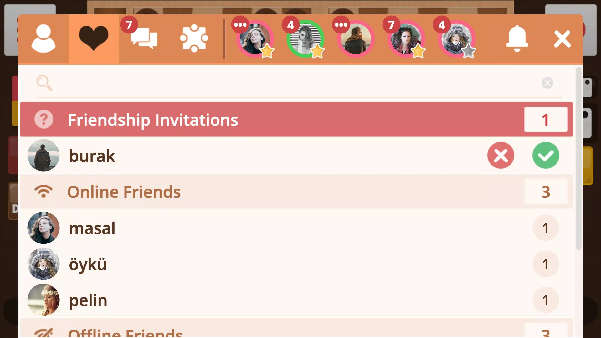 Backgammon Online Screenshots